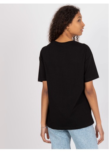 Čierne basic tričko