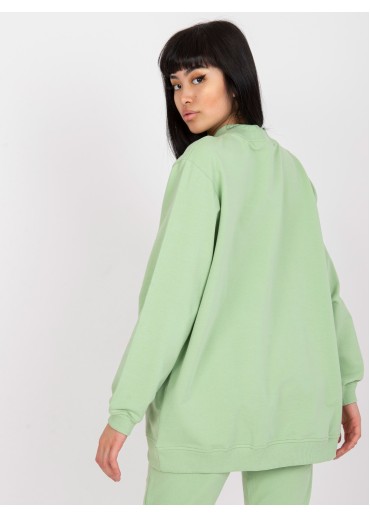 Svetlozelená mikina