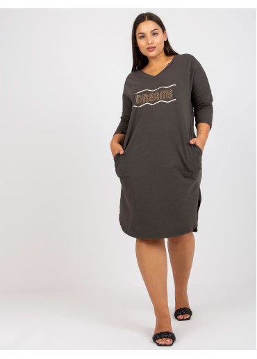 Khaki zelená tunika