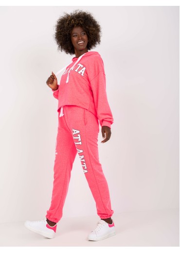 Neónovo ružová tepláková súprava