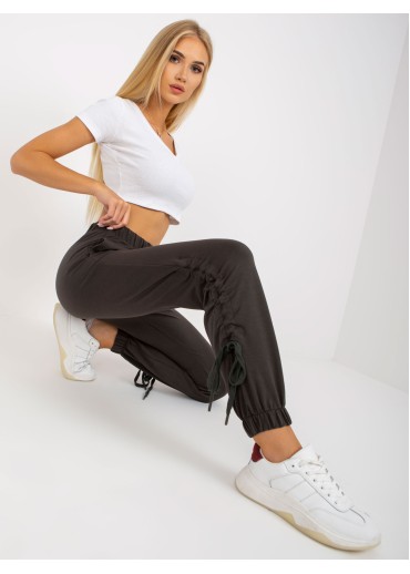 Khaki zelené tepláky