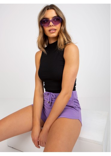 Čierny rolákový top