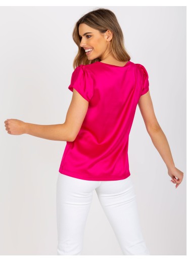 Fuchsiovo ružová blúzka