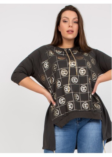 Khaki zelená tunika