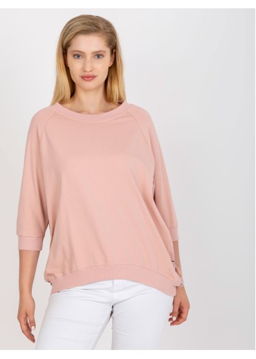 Púdrovo ružová tunika