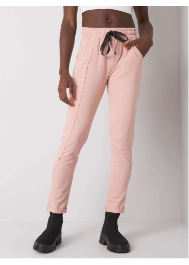 Púdrovo ružové tepláky