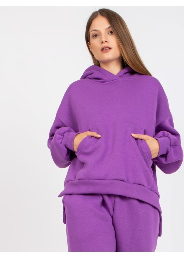 Fialová tepláková súprava