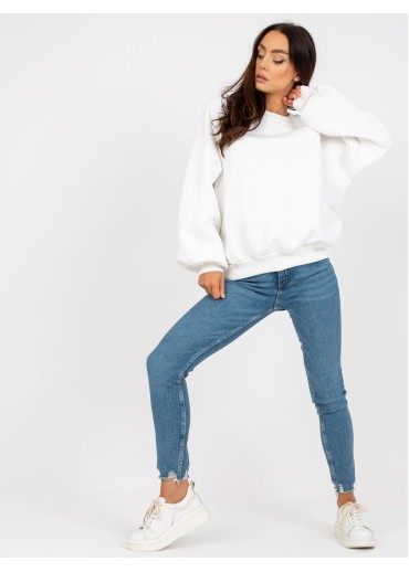 Smotanovo biela mikina