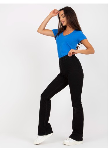 Modré basic tričko