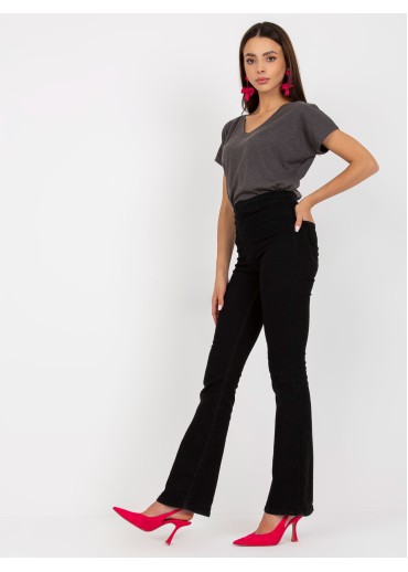 Tmavosivé basic tričko