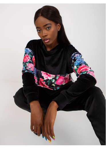 Čierna tepláková súprava