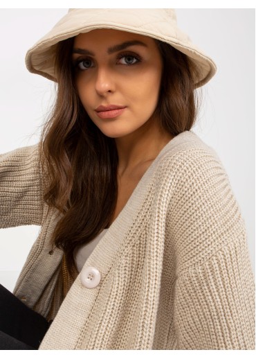 Béžovo hnedý kardigán