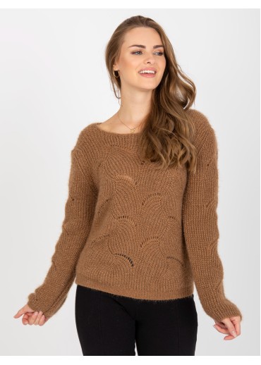 Hnedý pulóver