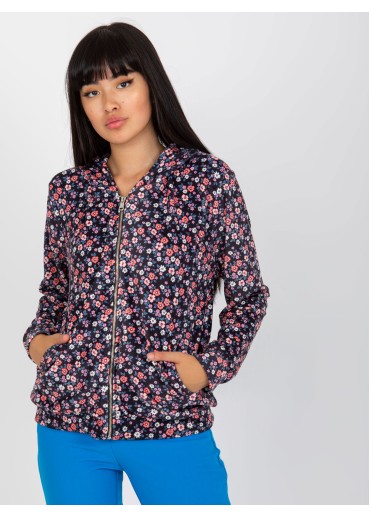 Viacfarebná mikina s kapucňou