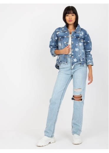 Svetlomodrá džínsová bunda