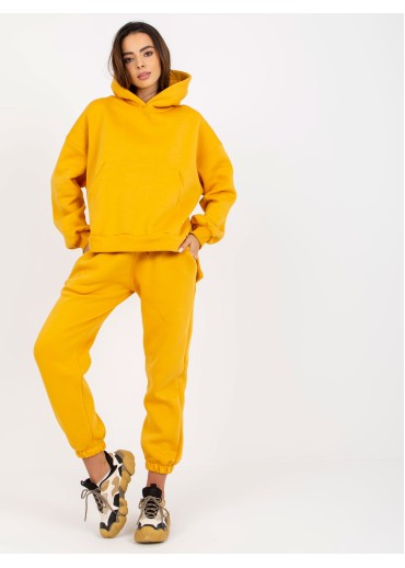 Karamelovo hnedá tepláková súprava