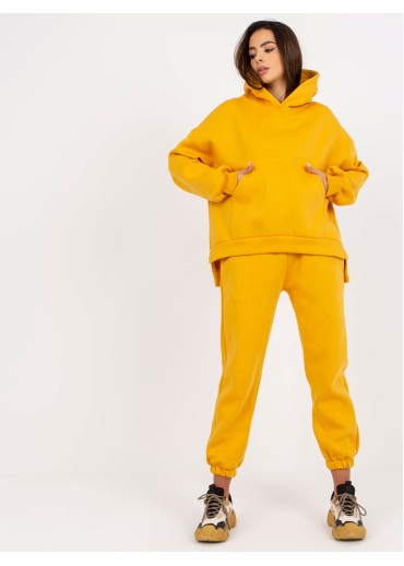 Karamelovo hnedá tepláková súprava