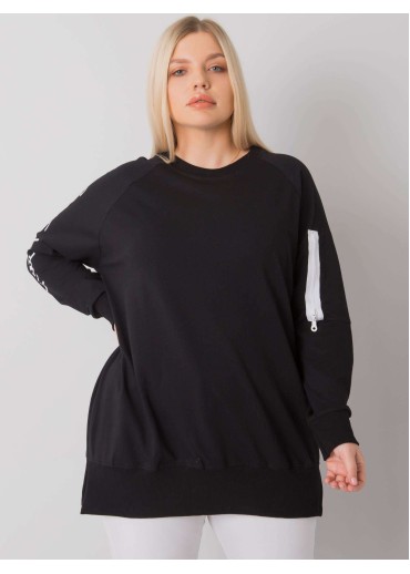 Čierna one size tunika