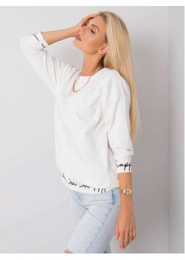 Smotanovo biela mikina