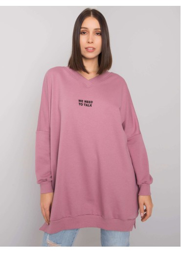 Tmavopúdrovo ružová tunika