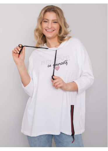 Biele tričko s potlačou