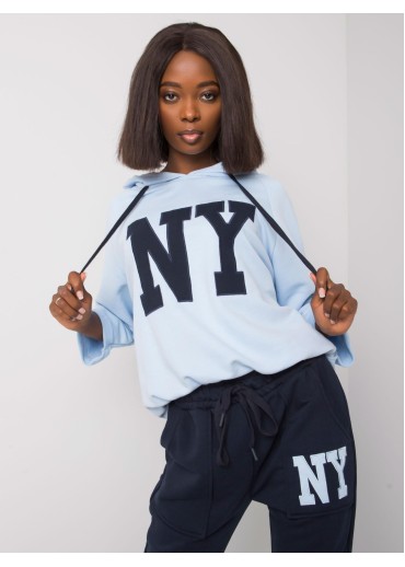 Svetlomodrá tepláková súprava