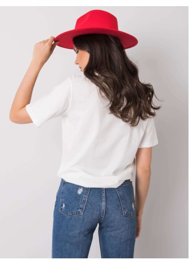 Biele bavlnené tričko