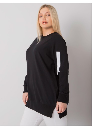 Čierna one size tunika