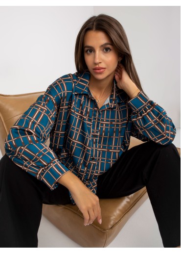 Modrá blúzka