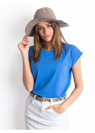 Modré basic tričko