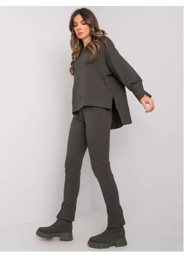 Béžovo hnedá tepláková súprava