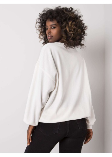 Smotanovo biela mikina