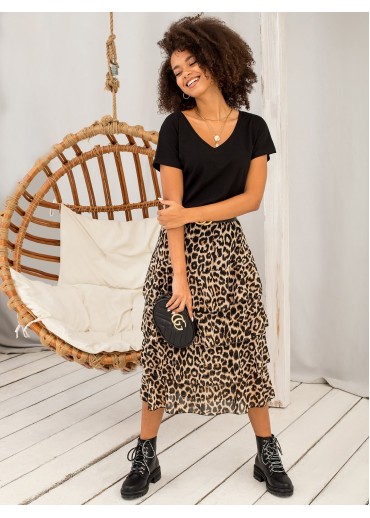 Čierne basic tričko