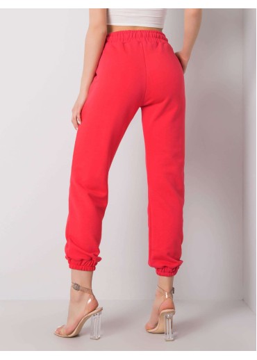 Koralovo ružové basic tepláky