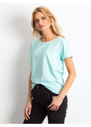 Svetlozelené basic tričko