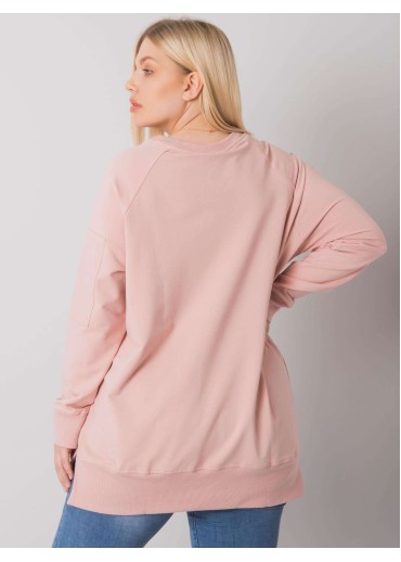 Tmavopúdrovo ružová one size tunika