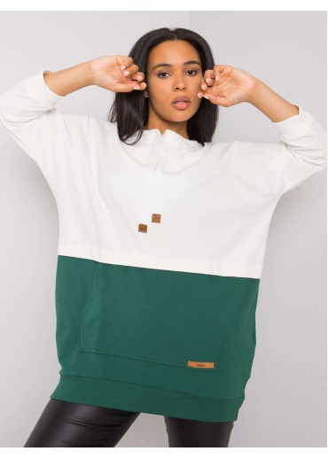 Zelená bavlnená tunika