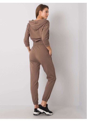 Hnedá tepláková súprava