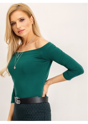 Tmavozelené tričko