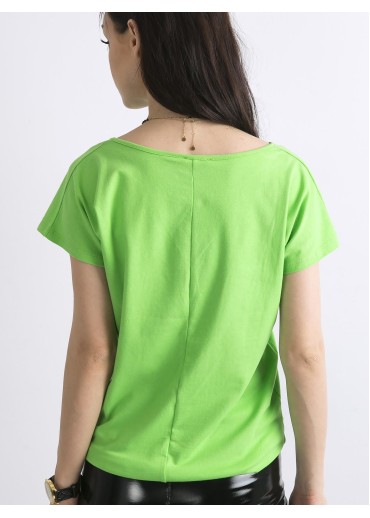 Zelené basic tričko