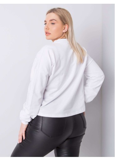 Biela mikina