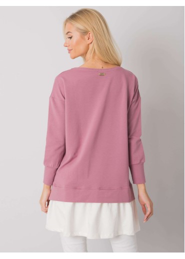 Tmavopúdrovo ružová tunika