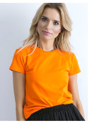 Oranžové basic tričko