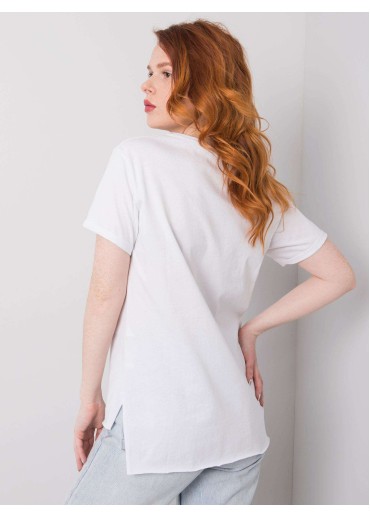 Biele bavlnené tričko