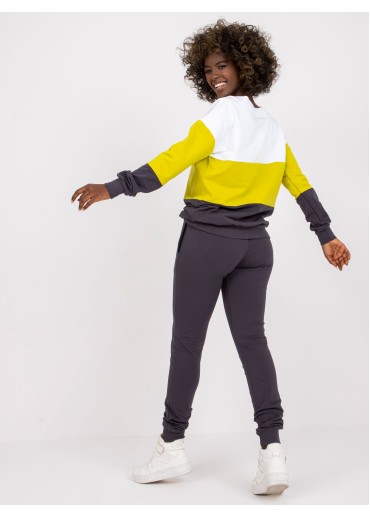 Neónová zelená tepláková súprava