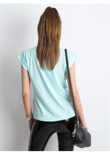 Svetlozelené basic tričko