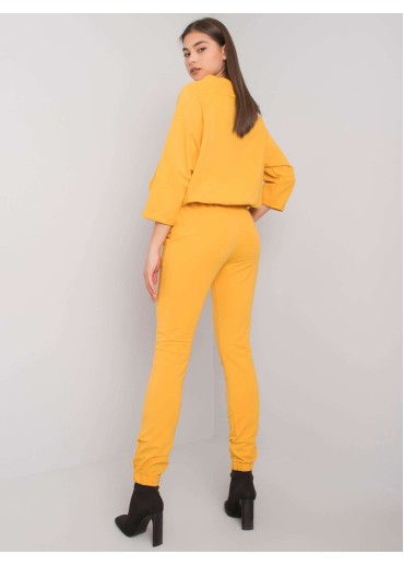 Žltá tepláková súprava