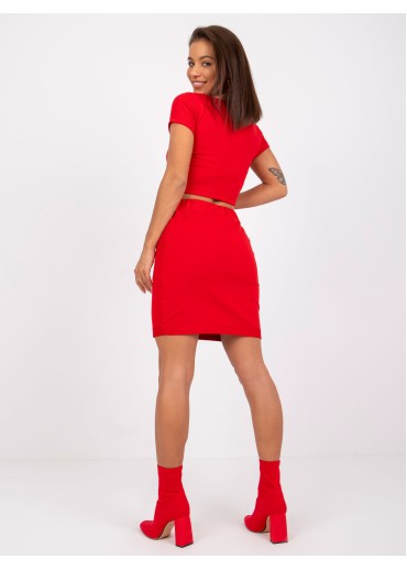Červená sukňa