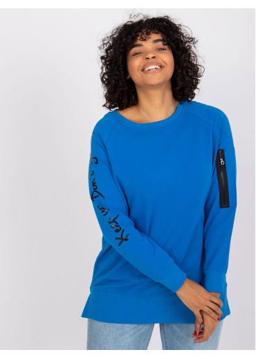 Modrá one size tunika