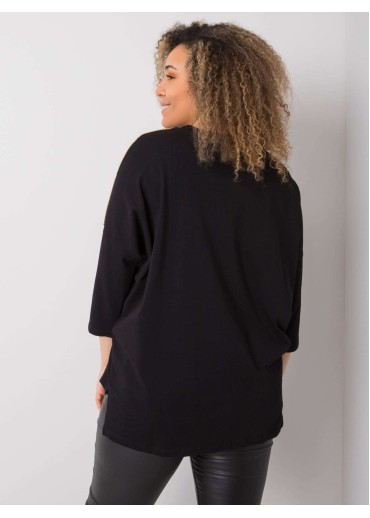 Čierne tričko s potlačou